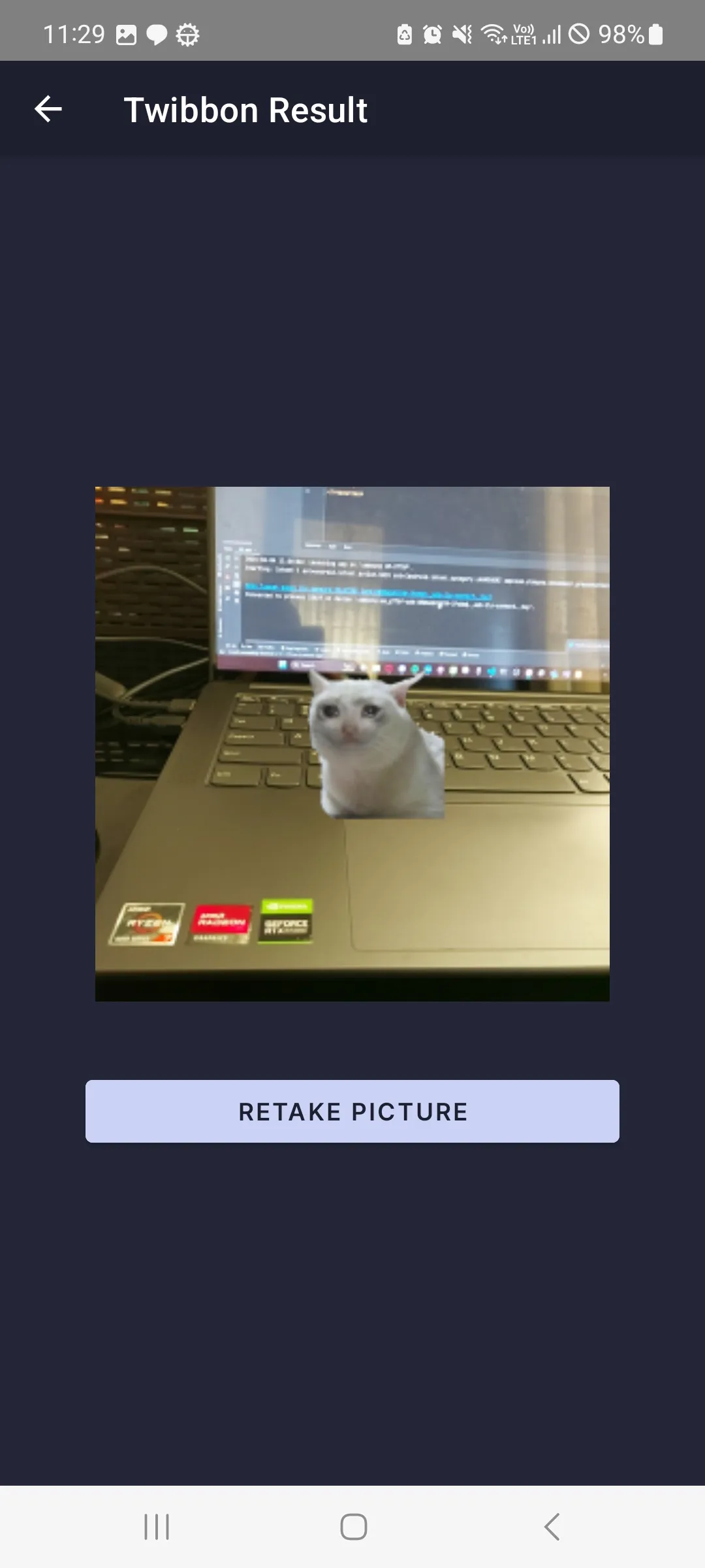 Retake Twibbon